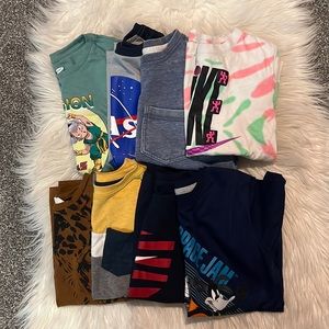 Boys shirt bundle - good condition - Nike, Space jam, NASA, Dragon Ball Z